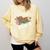 Second Grade Teacher Leopard Pencil 2nd Grade Women Teacher Comfort Colors Sweatshirt Butter