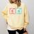 Six Seven Meme 6 7 Science Teacher 6-7 Periodic Table Comfort Colors Sweatshirt Butter