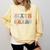 Sixth Grade Dream Team First Day Of 6th Grade Teachers Comfort Colors Sweatshirt Butter