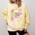 SPED Teacher Halloween Spooky Special Education Team Men Women Kids Comfort Colors Sweatshirt Butter