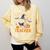 Spooky Teacher Halloween Cute Ghost Pumpkin Reading Women Comfort Colors Sweatshirt Butter