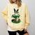 St Patrick's Day Leprechaun Boston Terrier Dog Shamrock For Men Women Kids Comfort Colors Sweatshirt Butter