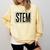 Stem Teacher Science Technology Engineering Math Teachers Comfort Colors Sweatshirt Butter Stem Teacher Science Technology Engineering Math Teachers Comfort Colors Sweatshirt Butter