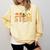 STEM Teacher Thanksgiving Grateful Educator Science Class Comfort Colors Sweatshirt Butter