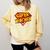 Super Teacher Superhero Back To School Teacher's Comfort Colors Sweatshirt Butter