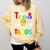 T Is For Teacher And Tacos For Teacher & Tacos Lovers Comfort Colors Sweatshirt Butter