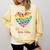 It Takes a Big Heart To Shape Little Minds Teacher Comfort Colors Sweatshirt Butter It Takes a Big Heart To Shape Little Minds Teacher Comfort Colors Sweatshirt Butter
