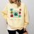 I Teach The Cutest Little Monsters Teacher Halloween Outfit Comfort Colors Sweatshirt Butter