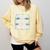 I Teach The Cutest Little Sharks Teacher School Comfort Colors Sweatshirt Butter