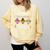 I Teach The Cutest Turkeys School Teachers Thanksgiving Comfort Colors Sweatshirt Butter I Teach The Cutest Turkeys School Teachers Thanksgiving Comfort Colors Sweatshirt Butter