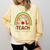 Teach Love Inspire Rainbow Leopard Cheetah Print Teacher Comfort Colors Sweatshirt Butter Teach Love Inspire Rainbow Leopard Cheetah Print Teacher Comfort Colors Sweatshirt Butter