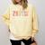 Teacher 2ND Grade Team Like a Normal Team But Much Cooler Comfort Colors Sweatshirt Butter