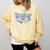 Teacher Blue Chinoiserie Coquette Bow Heart Teacher Life Comfort Colors Sweatshirt Butter
