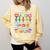 Teacher We Are Like a Box Of Crayons For Men Women Kids Comfort Colors Sweatshirt Butter