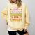 Teacher Cute Will Trade Students For Candy Halloween Costume Comfort Colors Sweatshirt Butter