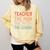 Teacher The Man The Myth The Legend School Holiday Teacher Comfort Colors Sweatshirt Butter Teacher The Man The Myth The Legend School Holiday Teacher Comfort Colors Sweatshirt Butter