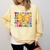 Teacher Pencil Coquette Bow Back To School Teacher Comfort Colors Sweatshirt Butter Teacher Pencil Coquette Bow Back To School Teacher Comfort Colors Sweatshirt Butter