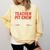 Teacher Pit Crew Race Car Driver Costume Men Women Kids Comfort Colors Sweatshirt Butter