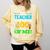 My Teacher Survived 100 Days Of Me Dab 100 Days Of School For Men Women Kids Comfort Colors Sweatshirt Butter