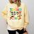 Teacher Of Tiny Superheroes Teach 100th Day Of School Men Women Girls Kids Comfort Colors Sweatshirt Butter