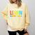 Teacher Y'All Gonna Learn Today First Day Of School Comfort Colors Sweatshirt Butter Teacher Y'All Gonna Learn Today First Day Of School Comfort Colors Sweatshirt Butter