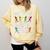 Teacher's Get Your Cray On Dabbing Crayons Comfort Colors Sweatshirt Butter Teacher's Get Your Cray On Dabbing Crayons Comfort Colors Sweatshirt Butter