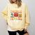 Test Day State Football Tackle Testing Day Sports Teacher Comfort Colors Sweatshirt Butter