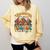 Thankful For My Preschool Turkeys Thanksgiving Teacher Fall Comfort Colors Sweatshirt Butter