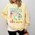 Tie Dye Teaching Social Studies Is My Jam Sunglasses Teacher Comfort Colors Sweatshirt Butter