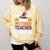 Tired Teacher Costume For Humor Halloween Comfort Colors Sweatshirt Butter Tired Teacher Costume For Humor Halloween Comfort Colors Sweatshirt Butter