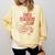 Tired Teachers Club Comfort Colors Sweatshirt Butter