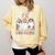 TK Boo Crew Retro Groovy Halloween Floral Ghost TK Teacher Comfort Colors Sweatshirt Butter TK Boo Crew Retro Groovy Halloween Floral Ghost TK Teacher Comfort Colors Sweatshirt Butter