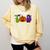 TOD Itinerant Teacher Of The Deaf Halloween ASL Interpreters Comfort Colors Sweatshirt Butter TOD Itinerant Teacher Of The Deaf Halloween ASL Interpreters Comfort Colors Sweatshirt Butter