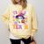 Trick Or Teach Teacher Ghost Teaching Fun Halloween Teacher Comfort Colors Sweatshirt Butter