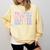 Twinning With My Teacher Bestie Teaching Partner Comfort Colors Sweatshirt Butter
