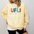 UFLI Queen Science Of Reading Literacy Teacher Appreciation Comfort Colors Sweatshirt Butter UFLI Queen Science Of Reading Literacy Teacher Appreciation Comfort Colors Sweatshirt Butter