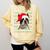 Ugly Xmas Sweater Santa Boston Terrier Dog Christmas For Men Women Kids Comfort Colors Sweatshirt Butter