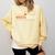 Whatateacher Shirt Teacher Lovers Comfort Colors Sweatshirt Butter