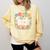 Wildflower 4th Fourth Grade Floral Back To School Teacher Comfort Colors Sweatshirt Butter Wildflower 4th Fourth Grade Floral Back To School Teacher Comfort Colors Sweatshirt Butter