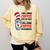I Will Drink Coffee Here Or There Funny Teacher Teaching Men Women Girls Kids Comfort Colors Sweatshirt Butter