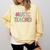 Women Music Teacher First Day Of School Elementary School Comfort Colors Sweatshirt Butter Women Music Teacher First Day Of School Elementary School Comfort Colors Sweatshirt Butter