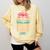 Worlds Best Boston Terrier Aunt Comfort Colors Sweatshirt Butter