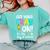 100th Day Of School Get Your Cray On Teacher Comfort Colors Sweatshirt Chalky Mint