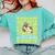 100th Day Of School Teacher Monkey Pun Banana For Men Women Girls Kids Comfort Colors Sweatshirt Chalky Mint