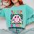 In My 1st Grade Era Smile Face Back To School Teacher Kid Comfort Colors Sweatshirt Chalky Mint
