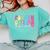 4th Grade Squad Fourth Teacher Student Team Back To School Comfort Colors Sweatshirt Chalky Mint