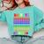 50 Days Of School Hearts Teacher Happy 50th Day Of School Comfort Colors Sweatshirt Chalky Mint 50 Days Of School Hearts Teacher Happy 50th Day Of School Comfort Colors Sweatshirt Chalky Mint