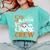 5th Grade Boo Crew Teachers Students Ghost Halloween Comfort Colors Sweatshirt Chalky Mint