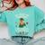 6-7 Students Saying 67 Xmas Six Seven Teacher Christmas Comfort Colors Sweatshirt Chalky Mint