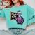 67 Math Teacher Meme Brainrot Six Seven Halloween Equation Comfort Colors Sweatshirt Chalky Mint